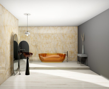 Плитка NOBLE ONYX от Gravita (Индия) в интерьере, стиль: классический, современный