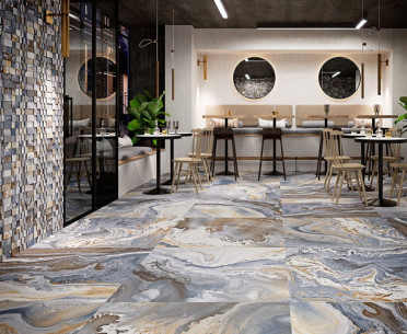 Плитка CANYON от Land Porcelanico (Испания) в интерьере, стиль: современный