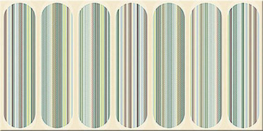 фото Декор Boho Verde Geometry 63x31.5  зеленый цвет, кэжуал, романтизм, современный стиль от Azori (Россия)