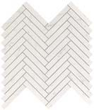 Мозаика настенная Marvel Stone Carrara Pure Herringbone Wall (9SHC)