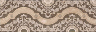 фото Декор настенный Reale Decorado academia beige 20x60  бежевый цвет, античный, классический стиль от Saloni Ceramica (Испания)