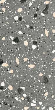 фото Керамогранит IDALGO Granite GERDA Natura Dark Light Lapp (СП1184) 60x120  серый цвет, лофт, современный, средиземноморский, черно-белый стиль от Idalgo (Россия)