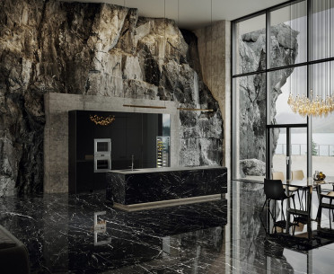 Плитка MARQUINA от Tagina (Италия) в интерьере, стиль: классический, современный