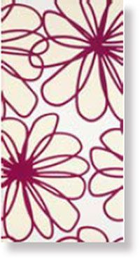 фото Декор Decorado Chic Malva 25x50  фиолетовая цвет, от Fanal (Испания)
