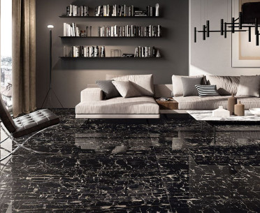 Плитка PRESTIGE от Fioranese Ceramica (Италия) в интерьере, стиль: классический, черно-белый