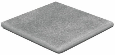 фото Угловая ступень Cart.Vega Gris antideslizante 33x33x3  серый цвет, современный, средиземноморский стиль от Exagres (Испания)