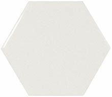 Настенная плитка SCALE HEXAGON WHITE (21911)