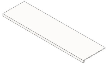 фото Фронтальная ступень Boost Pro Clay Scalino 150 (A3C0) 33x150  бежевый цвет, классический, лофт, романтизм, современный стиль от Atlas Concorde (Италия)