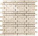 Мозаика керамогранит Marvel Stone Cream P. Mosaico Lapp. Burattato (AS32)