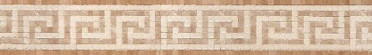 фото Бордюр Itaka beige border 01 7,5х50 7.5x50  бежевый цвет, античный стиль от Gracia Ceramica (Россия)
