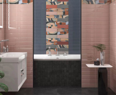 Плитка ЗАКАТ от Kerama Marazzi (Россия) в интерьере, стиль: лофт, современный