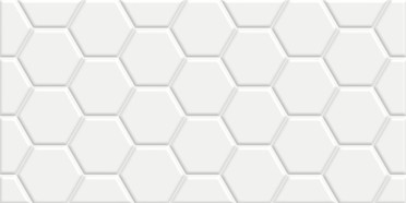 фото Настенная плитка Edelweiss Hexagon White (WT36EDW15) 30x60  белый цвет, современный стиль от New Trend (Россия)