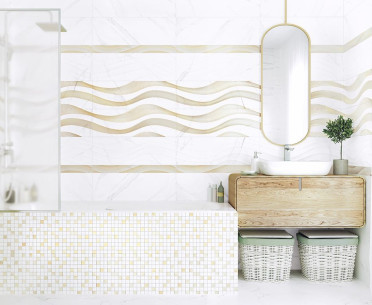 Плитка VIVIENNE от Alma Ceramica (Россия) в интерьере, стиль: классический, современный