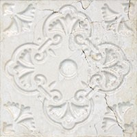 Настенная плитка Aged White Ornato