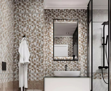 Плитка ТОСКАНА: КАПРИЧЧО от Kerama Marazzi (Россия) в интерьере, стиль: классический, современный