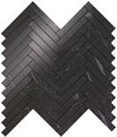 Мозаика настенная Marvel Stone Nero Marquina Herringbone Wall (9SHN)