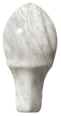 фото Бордюр настенный Marvel Stone Bardiglio Grey London A.E. (ALSG) 5x2.5  серый цвет, классический, романтизм, современный, черно-белый стиль от Atlas Concorde (Италия)
