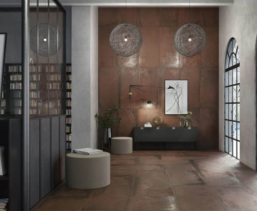 Плитка ПРО ФЕРРУМ от Kerama Marazzi (Россия) в интерьере, стиль: лофт, современный