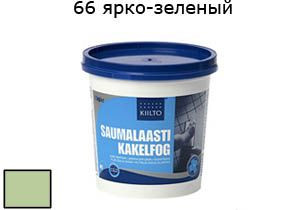 фото Затирка для швов Saumalaasti № 66 (1 кг) ярко-зеленый  зеленый цвет, от Kiilto (Финляндия)