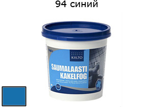 фото Затирка для швов Saumalaasti № 94 (1 кг) синий  синий цвет, от Kiilto (Финляндия)