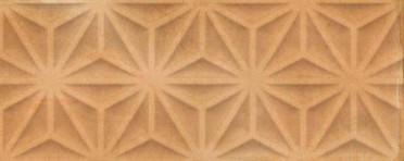 фото Настенная плитка Minety Natural 20x50  оранжевый цвет, ар деко, лофт, модерн, пэчворк, современный стиль от Vives Ceramica (Испания)