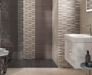 Плитка ПАРАЛЛЕЛЬ от Kerama Marazzi (Россия) в интерьере, стиль: классический, современный