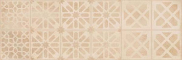 фото Настенная плитка Corwen Beige 75 25x75  бежевый цвет, ар деко, лофт, модерн, пэчворк, современный стиль от Vives Ceramica (Испания)