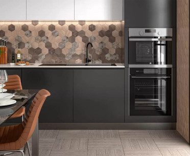 Плитка МОНРУЖ от Kerama Marazzi (Россия) в интерьере, стиль: ар деко, классический, пэчворк, ретро, романтизм, средиземноморский
