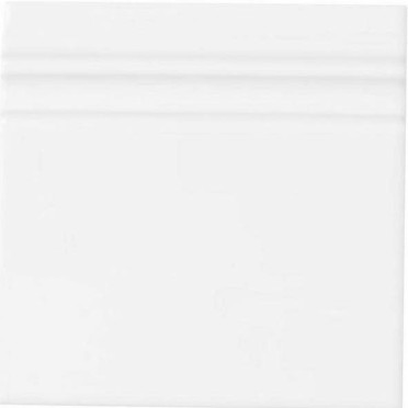 фото Плинтус STUDIO RODAPIE SNOW CAP (ADST5100) 14.8x14.8  белый цвет, английский, классический, прованс, ретро, средиземноморский, черно-белый стиль от ADEX (Испания)