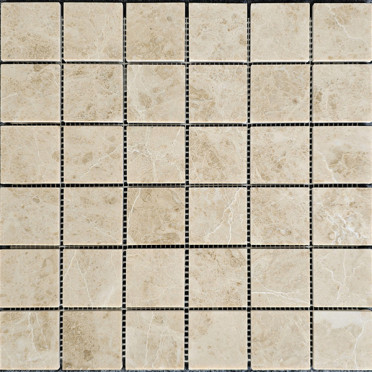 фото Мозаика PIX 326 Cappucino Полированная (48х48) 30.5x30.5x6 классический, ретро, современный стиль от Pixmosaic (Китай)