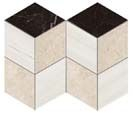 Мозаика керамогранит Marvel Stone Mosaico Esagono Geo Warm Lapp. (AS2M)