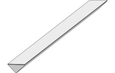 фото Спецэлемент Marvel Shine Calacatta Imperiale Corner 40 Shiny (A41K) 1.4x40  белый цвет, классический, романтизм, современный, средиземноморский, черно-белый стиль от Atlas Concorde (Италия)