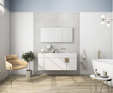 Плитка DECOR ACTION от Saloni Ceramica (Испания) в интерьере, стиль: современный