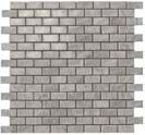 Мозаика керамогранит Marvel Stone Bardiglio G. Mosaico Lapp. Burattato (AS33)