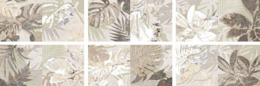 фото Декор Marble-Beton Цветочный (K949798LPR01VTE0) 30x60  бежевый цвет, лофт, пэчворк, современный стиль от Vitra (Россия)