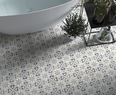 Плитка KAMARI от Cifre Ceramica (Испания) в интерьере, стиль: пэчворк, ретро