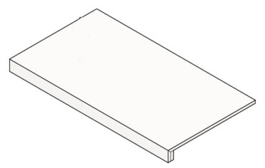 фото Фронтальная ступень Boost Pro Tobacco Scalino 60 (A3CS) 33x60  коричневый цвет, классический, лофт, романтизм, современный стиль от Atlas Concorde (Италия)
