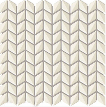 фото Мозаика MOSAICO SMART WHITE 31x29.6  белый цвет, лофт, модерн, современный стиль от Ibero Ceramicas (Испания)