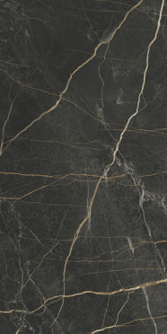 фото Керамогранит MARBLESYSTEM Порт Лорен R9 7ЛПР (K948089LPR01VTER) 60x120  черный цвет, классический, современный, черно-белый стиль от Vitra (Россия)