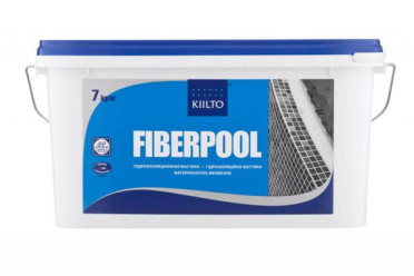 фото Гидроизоляция KIILTO FIBERPOOL 1.3кг. от Kiilto (Финляндия)