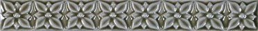 фото Бордюр STUDIO RELIEVE PONCIANA EUCALYPTUS (ADST4022) 2.5x19.8  серый цвет, английский, классический, прованс, ретро, средиземноморский, черно-белый стиль от ADEX (Испания)