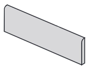фото Плинтус CHA.EXT.CARRARA BATTISCOPA 7.2x60  белый цвет, от Italon (Россия)