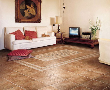 Плитка EGIPTO от Marazzi Espana (Испания) в интерьере, стиль: восточный, кантри, рустика