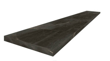 фото Угловая ступень CANOVA DARK SCAL. ANG.SX левая (620070002815) 33x60  черный цвет, классический, современный, черно-белый стиль от ColiseumGres (Россия)