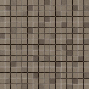 фото Мозаика Prism Suede Mosaico Q (A40C) 30.5x30.5  коричневый цвет, лофт, современный, средиземноморский, черно-белый стиль от Atlas Concorde (Италия)