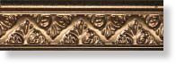 фото Бордюр BRONZO LISTELLO DOMUS 10x32.1  оранжевый цвет, от Vallelunga Ceramica (Италия)