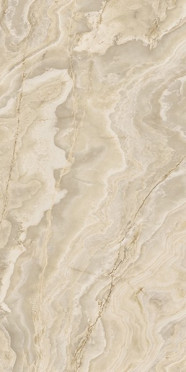 фото Керамогранит ONICE IRIDE AMBRA LAPP/RETT (173044) 80x160  бежевый цвет, классический, современный стиль от AVA Ceramica (Италия)