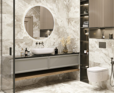 Плитка LUXURY от LCM (Индия) в интерьере, стиль: классический, современный