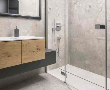 Плитка GRANITE AMARILLO от Idalgo (Россия) в интерьере, стиль: современный