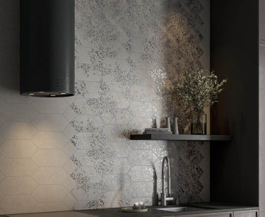 Плитка ТОСКАНА: КАЛАМИТА от Kerama Marazzi (Россия) в интерьере, стиль: ар деко, милано, романтизм